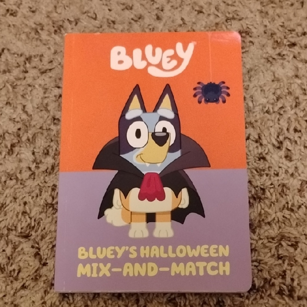 🪻4/$8🪻Bluey Halloween Mix And Match Flip The Flap Book